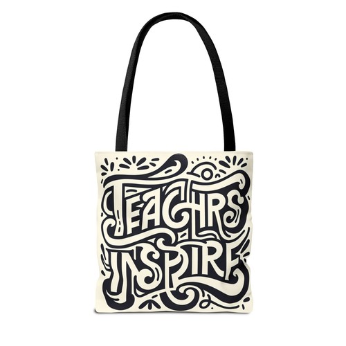 Teachers Inspire Tote Bag - Appreciation Gift for Educators, School Teacher - Picture 3 of 61