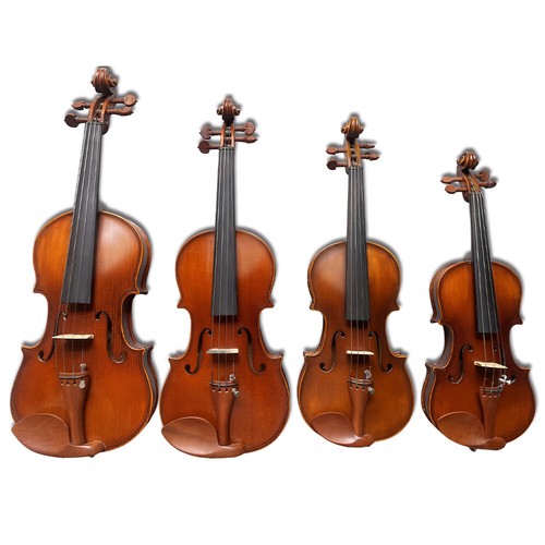 Violin with 1/4 Size Fashioned From Maple and Spruce Comes Complete with Case - Bild 7 von 21