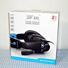  NEW  SENNHEISER GSP 300 GAMING HEADSET WITH NOISE-CANCELLING MIC, FLIP-TO-MUTE..