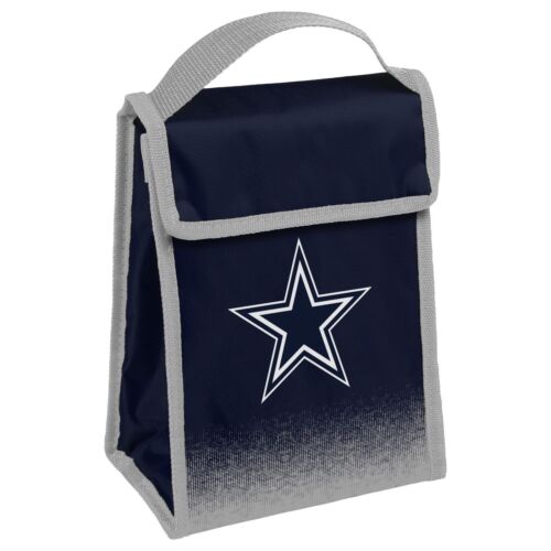 NFL Football Team Logo Gradient Hook & Loop Cooler Lunch Bag - Pick Team - Picture 3 of 14