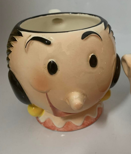 Tazas Popeye and Olive Oyl 1980 King Features Syndicate Inc personaje vintage - Imagen 4 de 6