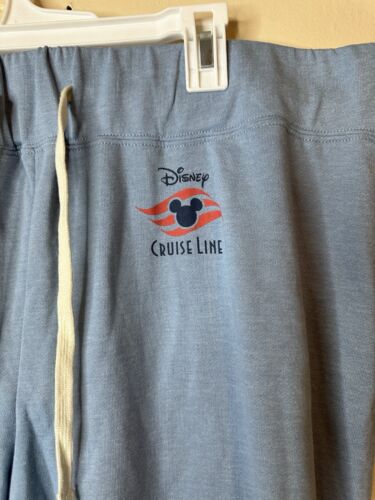 Pantaloni della tuta Disney Cruise Line DCL Captain Minnie Mouse Jogger XL - Nuovi con etichette! - Foto 4 di 8
