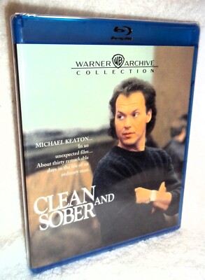 Clean and Sober (Blu-ray, 2025) NEW M. Emmet Walsh Brian Benben Michael Keaton 