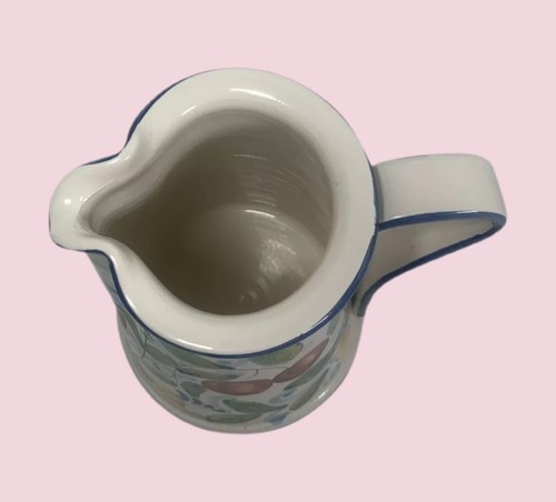 Brocca toscana vintage caraffa vino firmata Armando Poggi Firenze Italia dipinta a mano - Foto 6 di 13