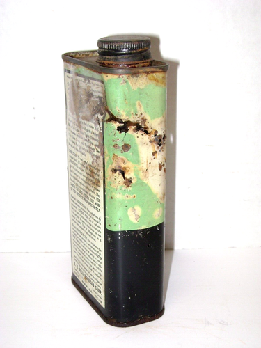 Vintage WHIZ INSTANT SEALER CAR AUTO RADIATOR REPAIR TIN LITHO CAN Scuba Graphic - Picture 4 of 8