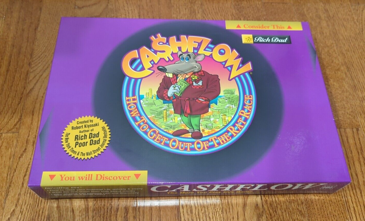 2002 Cashflow Board Game Complete Investing 101 Rich Dad