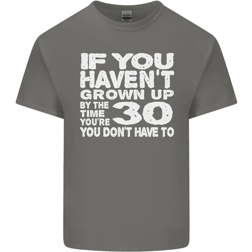 Camiseta Divertida De Algodón Para Hombre De 30 Años, 30 Cumpleaños, No Crezcas - Imagen 64 de 91