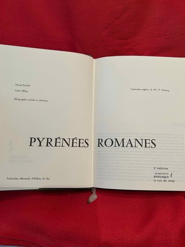 DURLIAT (Marcel ), ALLÈGRE (Victor) - Pyrénées romanes. Zodiaque, 1996, relié. - Imagen 3 de 6