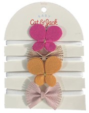 Cat  Jack Baby Headband Head Wraps Pink Blush Gold Bows Flowers 4 Pack