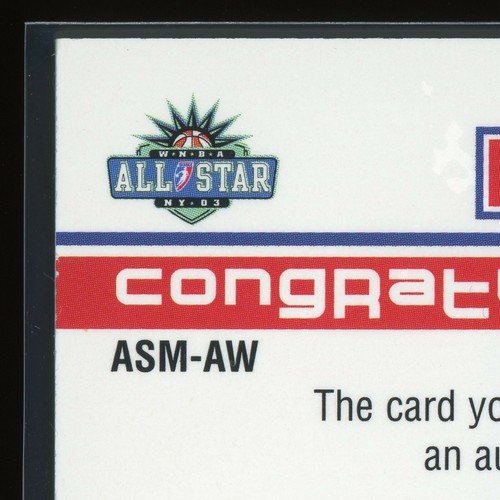 2004 Fleer Ultra WNBA Adrian Williams All-Star Material Game Jersey Mercury - Picture 7 of 11