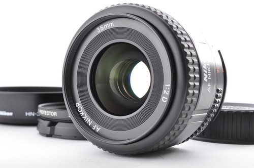 Nikon AF Nikkor 35mm f/2 D Near Mint Wide Angle Lens from Japan Y1426
