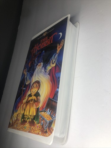 The Hobbit (VHS, 2001, Clamshell) Clean Clam W/ No Yellowing , Mold & Cracks VTG - Picture 3 of 5
