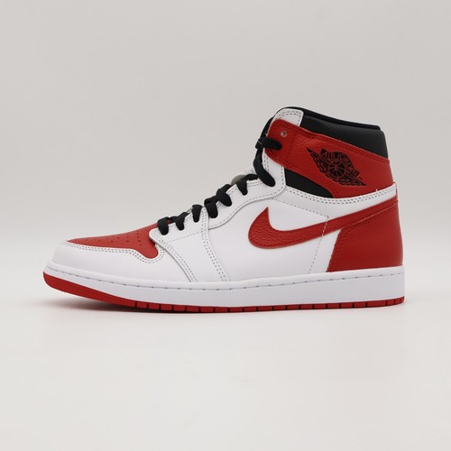 555088-161 Nike Air Jordan 1 Retro High OG Heritage University Red White (Men's) - Picture 2 of 10