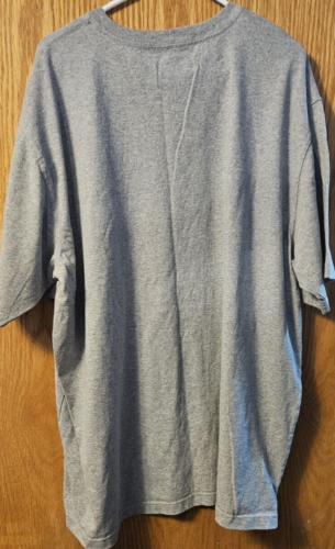 Carhartt Men’s Grey / Gray Spell Out Loose Fit T Shirt Size 2XL Loose Fit - Picture 8 of 11