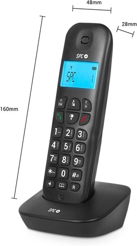 SPC Air Pro Duo – Schnurloses Festnetztelefon DÚO mit beleuchtetem Display, Anr - Afbeelding 6 van 6