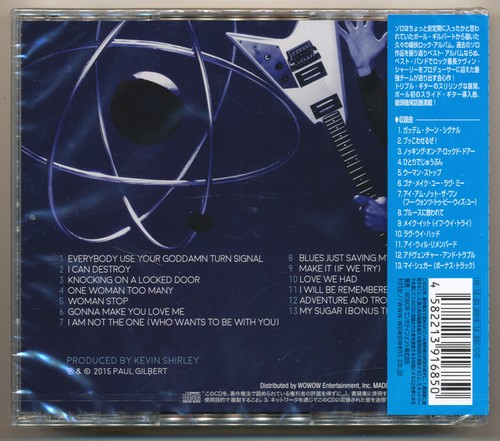 Paul Gilbert - I Can Destroy + 1 Bonus Tr / Mr. Big Thomas Lang / Japan CD UHQCD - Bild 2 von 2