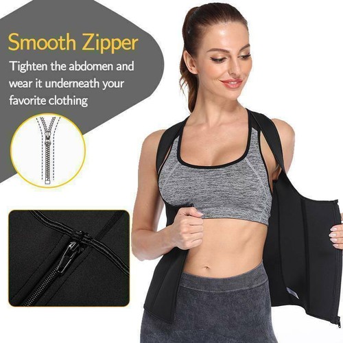 Mujeres Cintura Cintura Prendas con Forma Corporal Adelgazante Faja Entrenador Formador Chaleco Recortador - Imagen 3 de 7