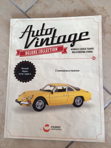 FASCICOLO AUTO VINTAGE DELUXE COLLECTION FABBRI - SCEGLI DAL MENU A TENDINA - Foto 63 di 67