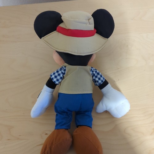 Disney Mickey Mouse Fisherman Plush 15 Inches with Hat and Vest - Picture 2 of 12