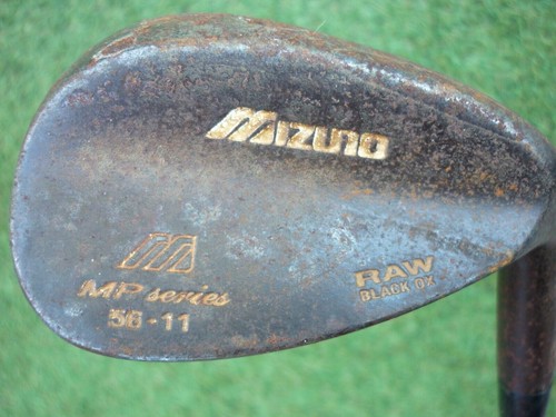 Mizuno Black Ox 56 degree wedge steel shaft golf club - Picture 6 of 10