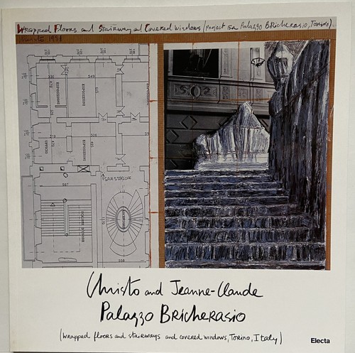 Christo Jeanne-Claude 2x signiert Palazzo Katalog Unterschrift Autogramm Signed - Bild 1 von 15