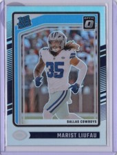 2024 Panini Donruss Optic - Rated Rookie Marist Liufau #273 Holo Prizm (RC)