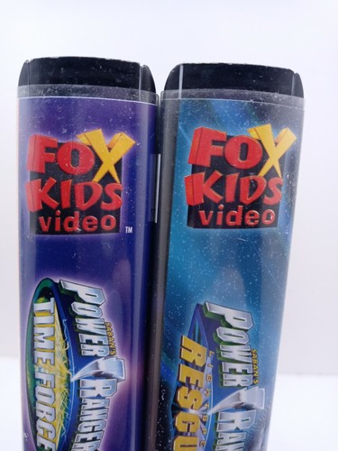 SABANS POWER RANGERS VHS LOT OF 2:  TIME FORCE--LIGHTSPEED RESCUE-- clamshells - Picture 9 of 11