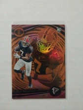 2023 Panini Illusions Bijan Robinson Orange RC #6 Falcons