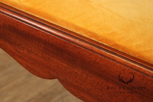 Hickory Chair Chippendale Style Mahogany Corner Chair - Picture 13 of 18