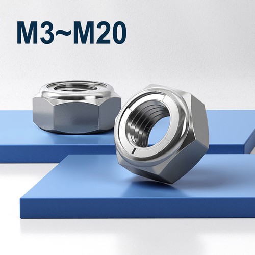 M3 M4 ~M20 Spring-Stop Locknuts Metric 304 Stainless Steel Spring-Stop Locknuts - Picture 4 of 9