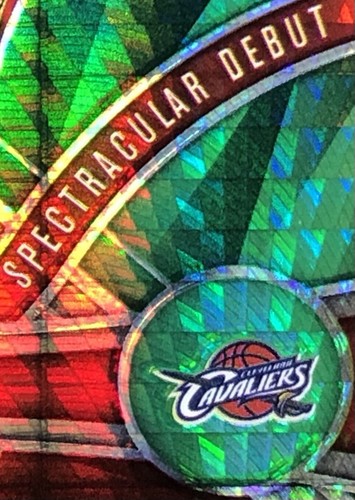 2021-22 Spectra LeBron James “SPECTRACULAR DEBUT” ASIA GREEN Tmall SSP No. 154 - Picture 7 of 23