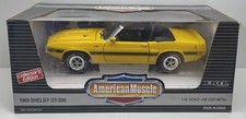 ERTL - American Muscle - Yellow 1969 Shelby GT-500 - 1:18 Scale