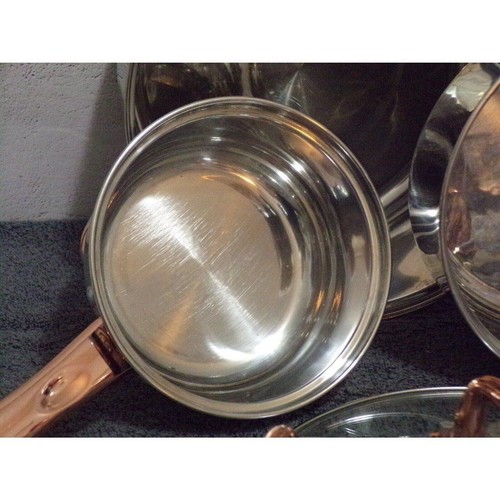 Sunbeam Töpfe & Pfannen mit Deckel Rosegold Griffe - Bild 6 von 8