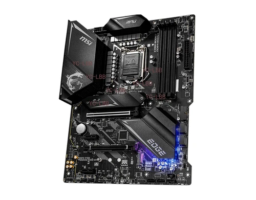 MSI motherboard MPG Z490 GAMING EDGE WIFI ATX LGA1200 Supports 10th 11thCPU M.2