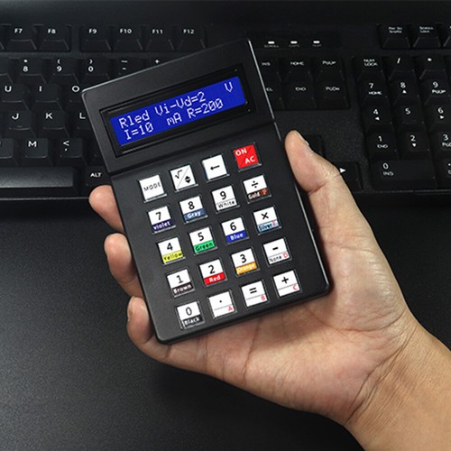 Calculadora Producción Electrónica Hágalo Usted Mismo Kit 51 Microcontrolador Soldadura Ejercicio EE. UU. - Imagen 16 de 24