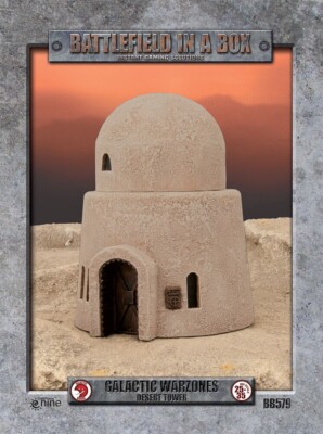 Gale Force 9 Galactic Warzones Terrain by Battlefront Desert Tower BB579