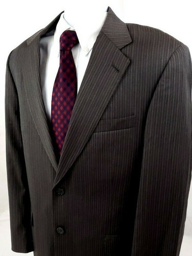 Jos. A. Chaqueta de traje bancario para hombre 42R gris Gordon firma dorado abrigo deportivo blazer - Imagen 12 de 12