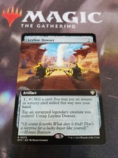 Mtg. 2x Leyline Dowser. Extended Art. Outlaws of Thunder Junction. Pack Fresh 