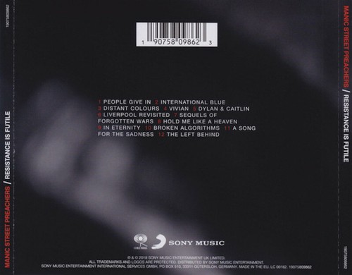 Manic Street Preachers - Resistance Is Futile - CD - New Sealed Condition - Picture 2 of 2