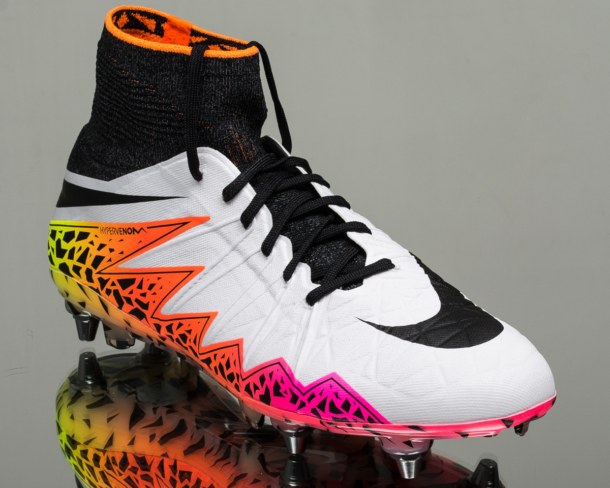 Nike Hypervenom football Phantom II SG-PRO 2 Hommes soccer cleats football Hypervenom Blanc 747489-108 234282 Nike Hypervenom football Phantom II SG-PRO 2 Hommes soccer cleats football Hypervenom Blanc 747489-108 234282
