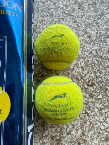 Genuine Slazenger Wimbledon Ball 4 Ball and Tube Balls - Picture 3 of 4