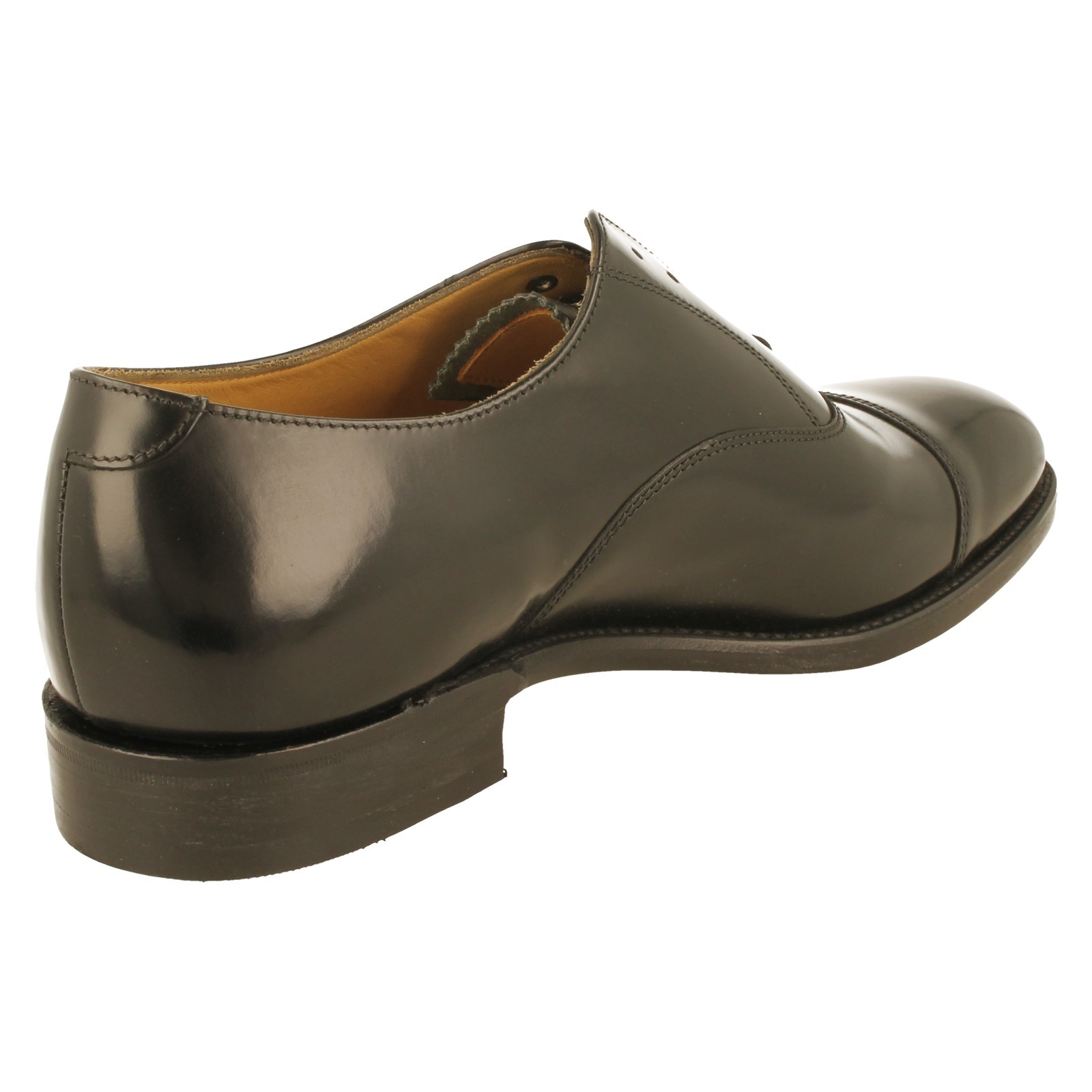 Uomo Loake con Lacci Scarpe in pelle Nera - - - 747B (senza Scatola) 908e10 Uomo Loake con Lacci Scarpe in pelle Nera - - - 747B (senza Scatola) 908e10