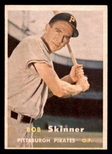 1957 Topps #209 Bob Skinner EX (2)
