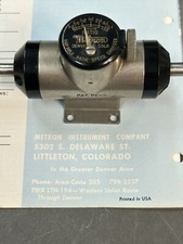 METRON INSTRUMENT VARIABLE PRECISION SPEED REDUCER GEAR BOX 1:1 THRU 6:1 RATIO