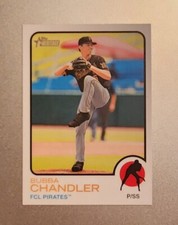 BUBBA CHANDLER 2022 TOPPS HERITAGE MINOR LEAGUE #69 FCL PIRATES