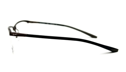 NEU Nike Brille 6073 214 Satin Nussbaum/Schwarz Brille 56 mm mit Etui - Bild 3 von 9
