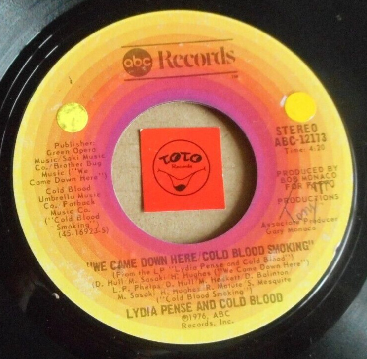 photo of Lydia Pens And Cold Blood - We Came Down Here - I Get Off On You - Funk