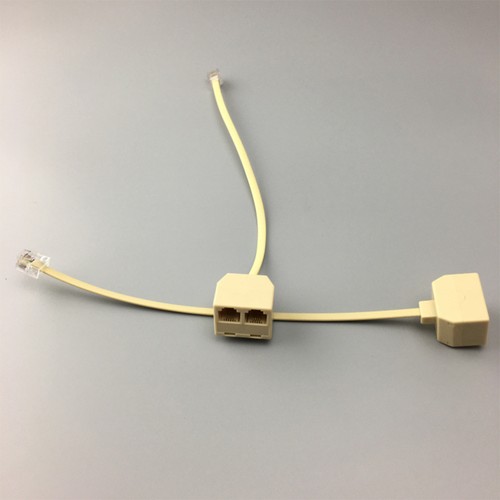 5 Pcs Split -Adapter Splitter Für Telefonleitungen Splitter-Adapter - Bild 9 von 12
