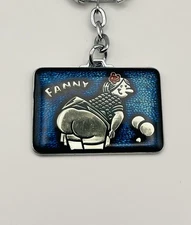 PORTE CLÉ - FANNY - Pétanque Des Embergues RODEZ - Pin Up 1960s