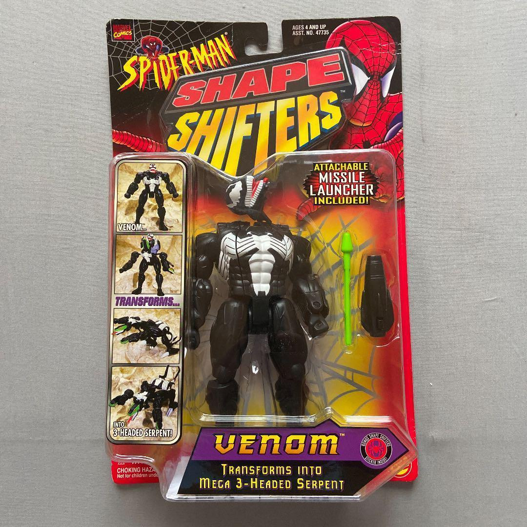 スパイダーマン　ヴェノム　シェイプシフター　トランスフォーム　トイビズ トイビズ シェイプシフターズ ヴェノム レビュー : おもちゃの巣